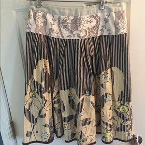 Cabi multi colored skirt Sz 8